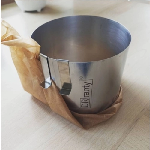 Opaska rant obręcz do tortu ciasta forma regulowana podziałka średnica od 12 do 15 cm wysokość 14 cm Dorosiowe Ranty